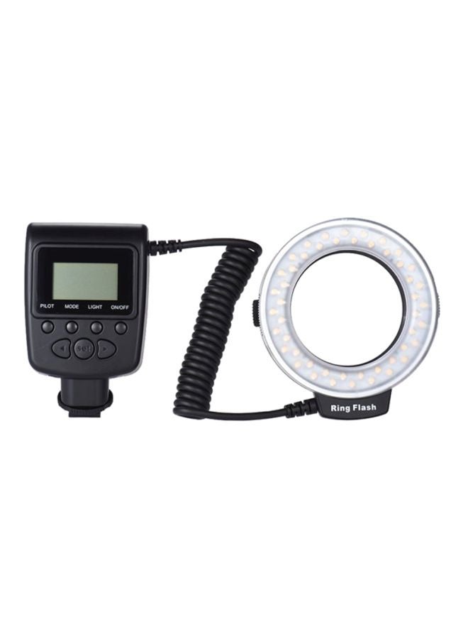 ANDOER - RF-550D 48 LED Ring Flash Light Black/White - Image 1
