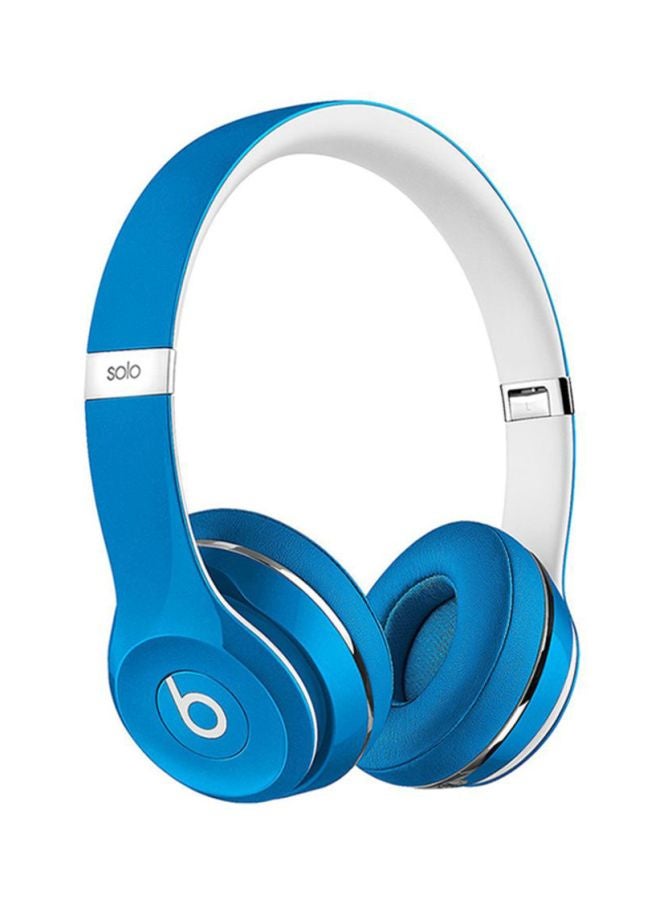 beats - Solo 2 Luxe Edition On-Ear Headphones With Remote Talk Wired Blue - Image 1