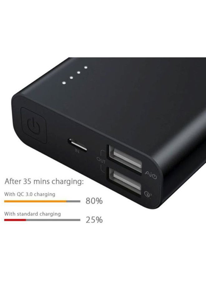 Aukey Portable Power Bank Black - Image 3