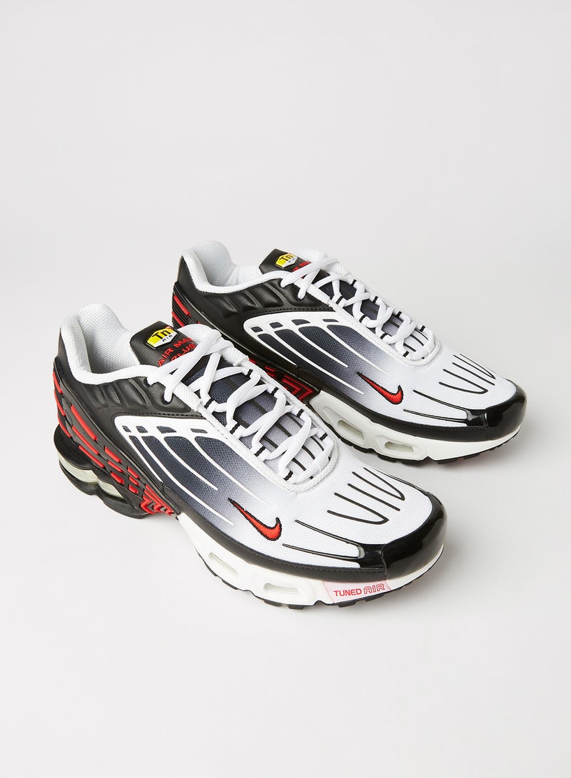 Nike - Air Max Plus III Sneakers Black/University Red-White-Black - Image 1