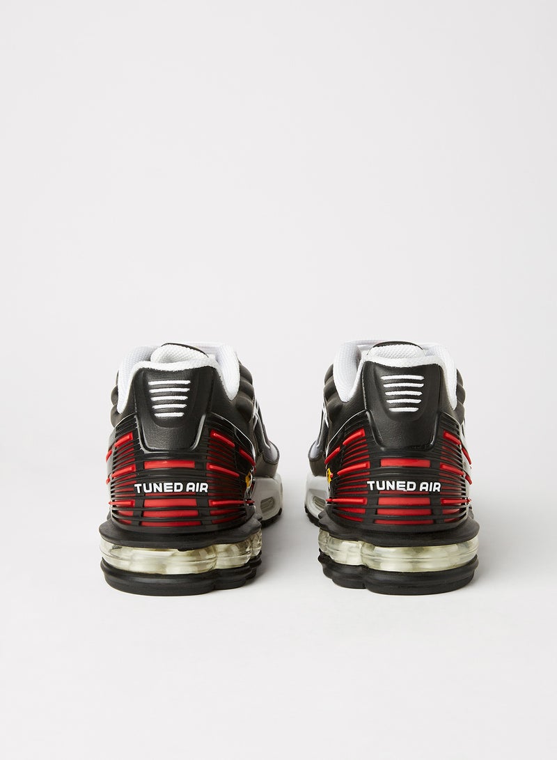 Nike - Air Max Plus III Sneakers Black/University Red-White-Black - Image 1