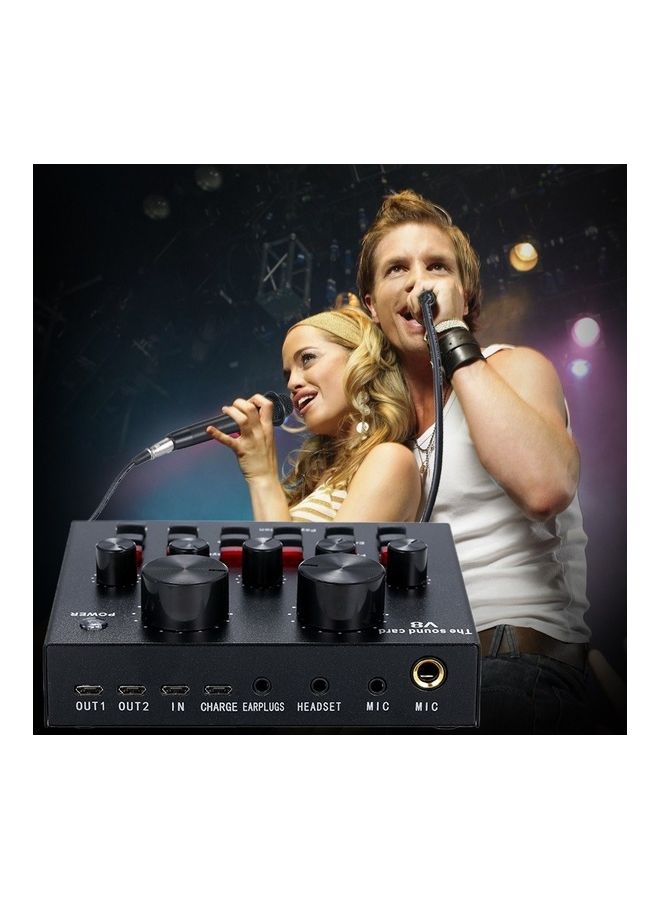 Generic V8 Multifunctional Live Sound Card  - Image 2