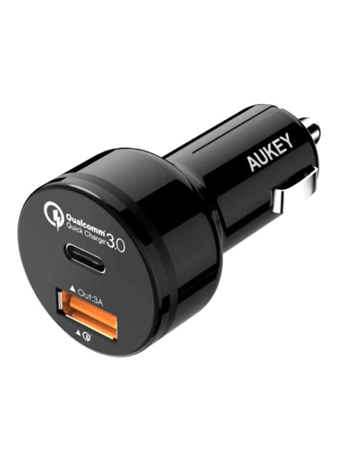 Aukey USB And Type-C Car Charger - Image 1