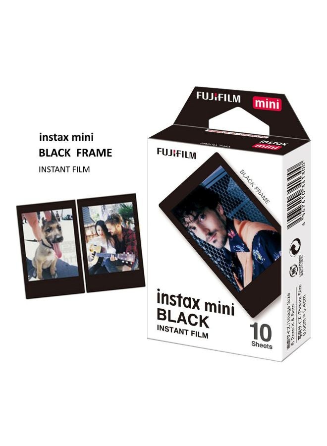 FUJIFILM Pack Of 10 Sheets Instax Mini Film black - Image 3