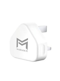 MARGOUN Wall Charger 5W USB Power Adapter with Lightning Cable for iphone 11 Pro Max White/Silver  - Image 5