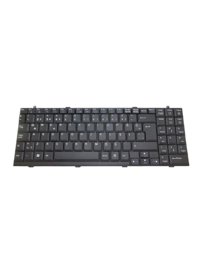 إل جي لوحة مفاتيح بديلة للكمبيوتر المحمول مناسبة لطراز R580/R590 /Mp-03753K0-920A أسود 
