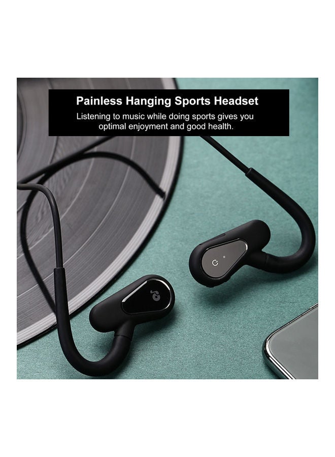 A01 Bluetooth In-Ear Headphones With Mic Black - Image 3