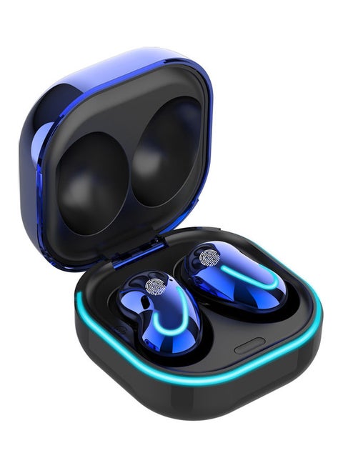 S6 SE Bluetooth In-Ear Earbuds With Charging Case Blue/Black