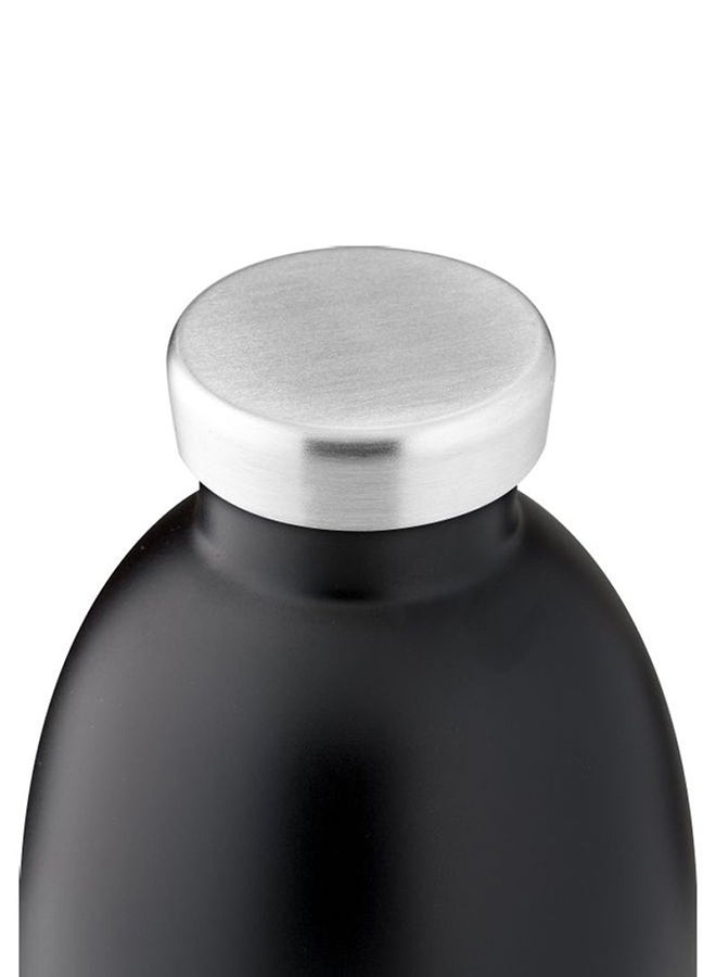 24Bottles - Double Walled Stainless Steel Water Bottle Black - Image 1