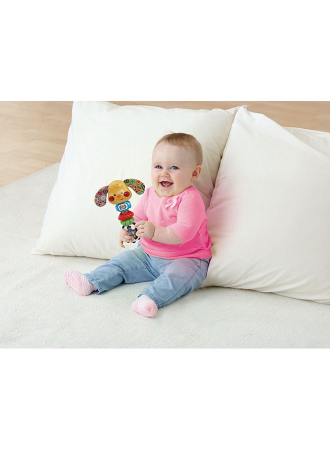 vtech - Playtime Puppy Rattle 5.1x13.5x17.8cm - Image 1