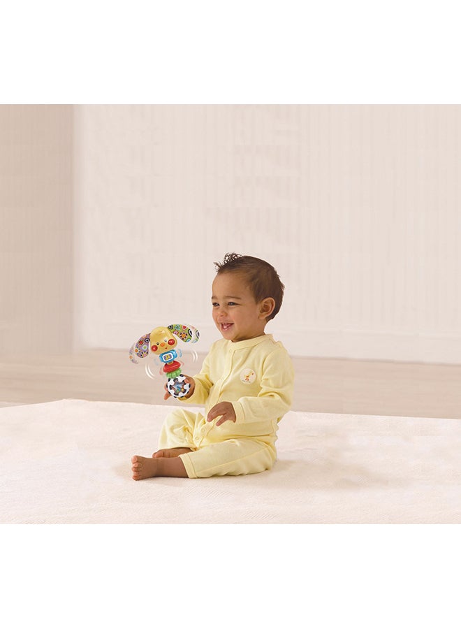 vtech - Playtime Puppy Rattle 5.1x13.5x17.8cm - Image 1