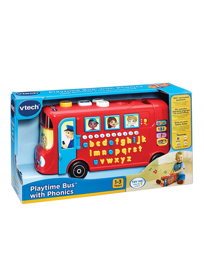 Playtime Interactive Bus 40x15.9x12.2cm