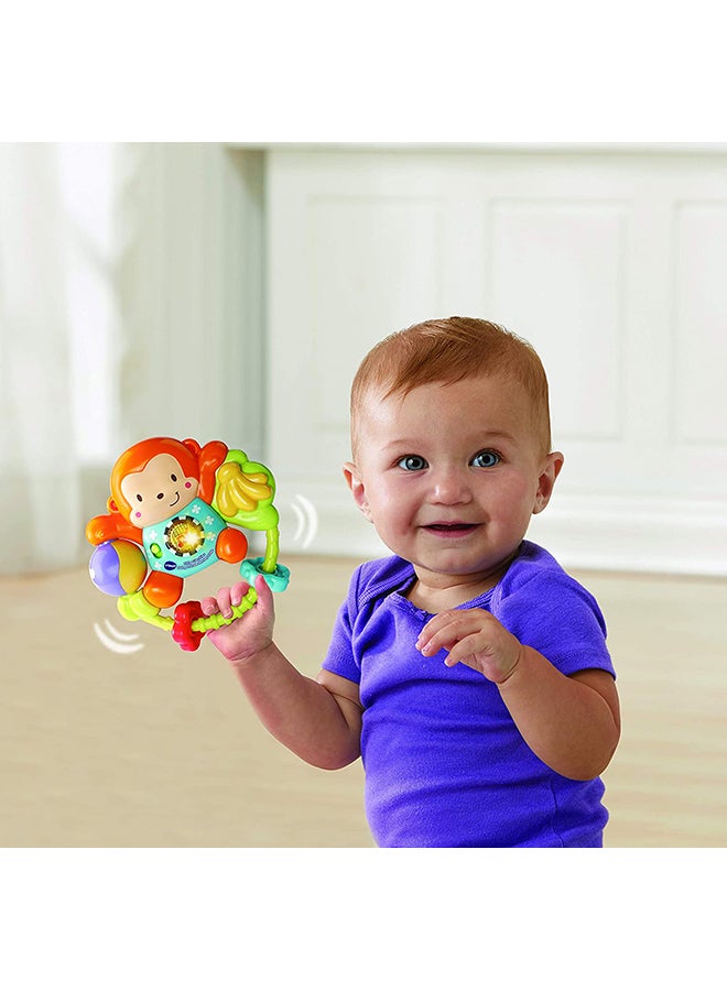 vtech Little Friendlies Swing And Shake Monkey Rattle Toy - Image 4