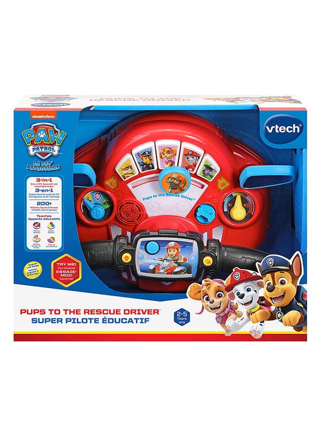 Pups to the Rescue Driver 80-190200 Light, Sound and Music Toy 199203 Multicolor