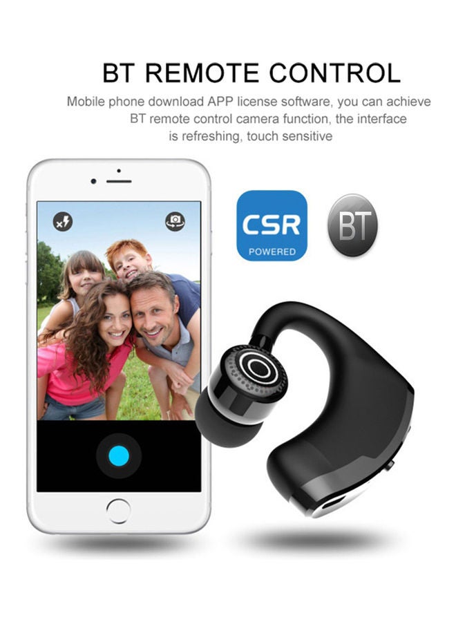 Generic V9 Bluetooth In-Ear Headset Black  - Image 2