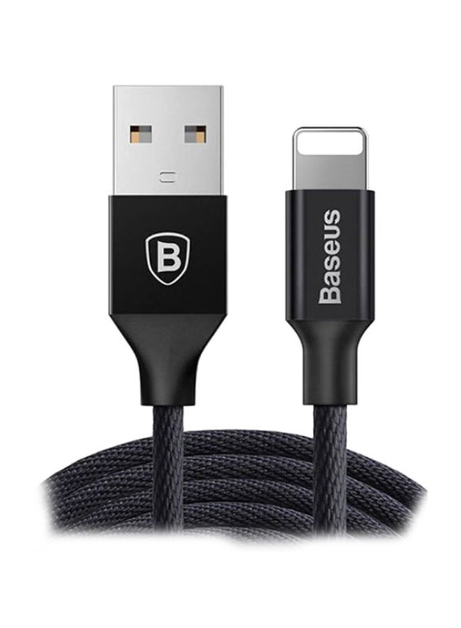 Baseus Data Sync And Charging Cable Black - Image 1