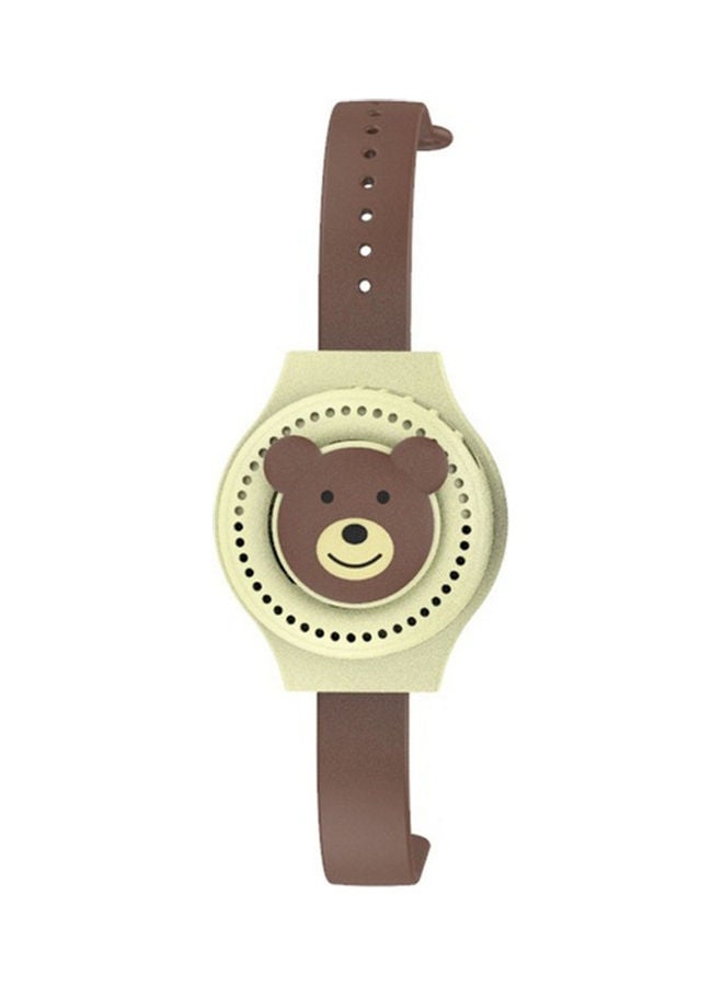 ISank Wrist Strap Fan 2.5 W XSF001 Brown/Black/Yellow - Image 1