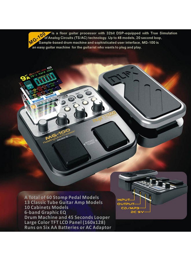 NUX Guitar Effect Pedal Drum Tuner Recorder - Image 2