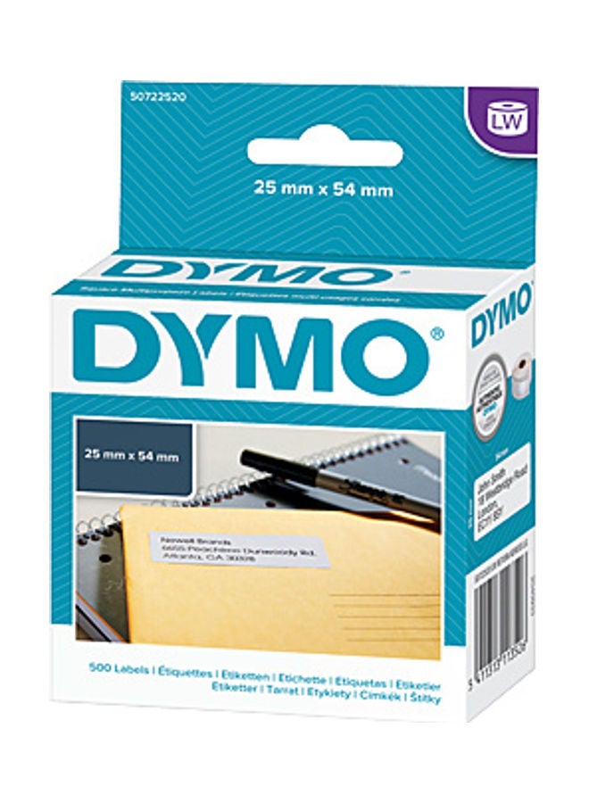 Dymo Large Return Address Labels White - Image 2