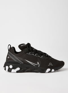 React Element 55 Sneakers Black/White