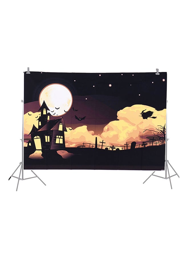 ANDOER Foldable Photography Background Backdrop For Portrait Family Party Purple/Black/Yellow - Image 2