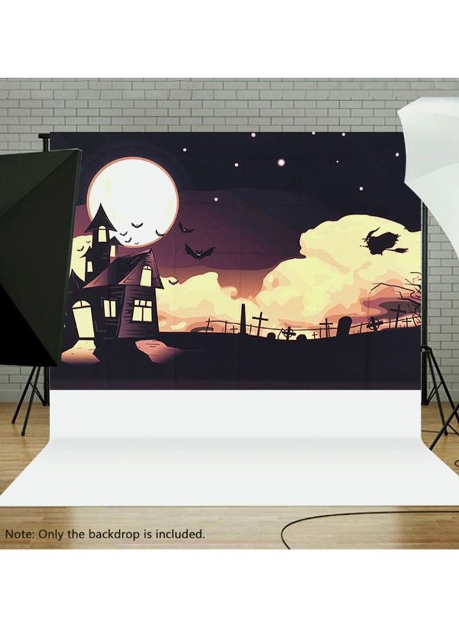 ANDOER Foldable Photography Background Backdrop For Portrait Family Party Purple/Black/Yellow - Image 4