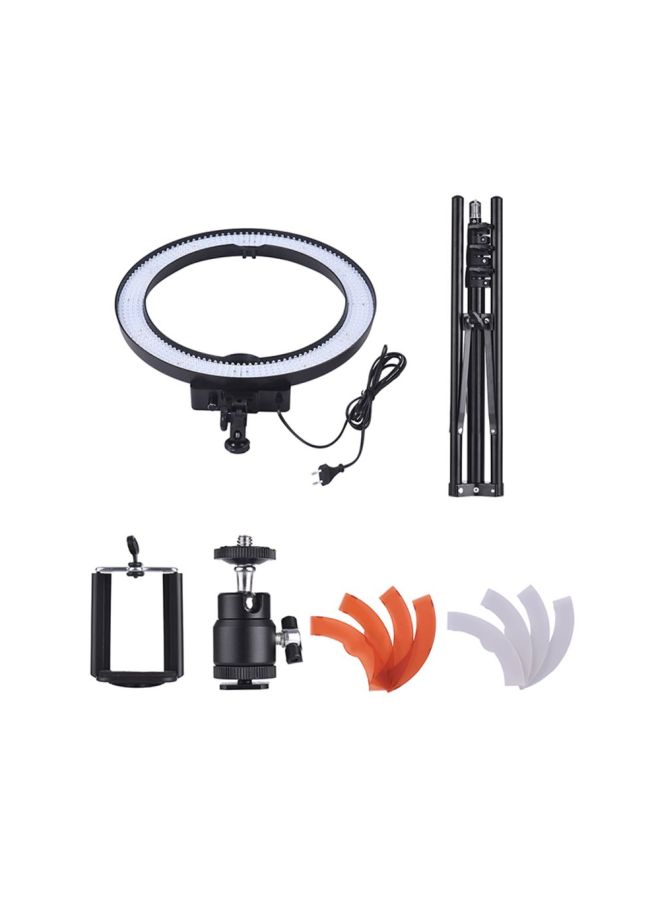 ANDOER LED Dimmable Photography Ring Fill Video Light white/black/orange  - Image 2