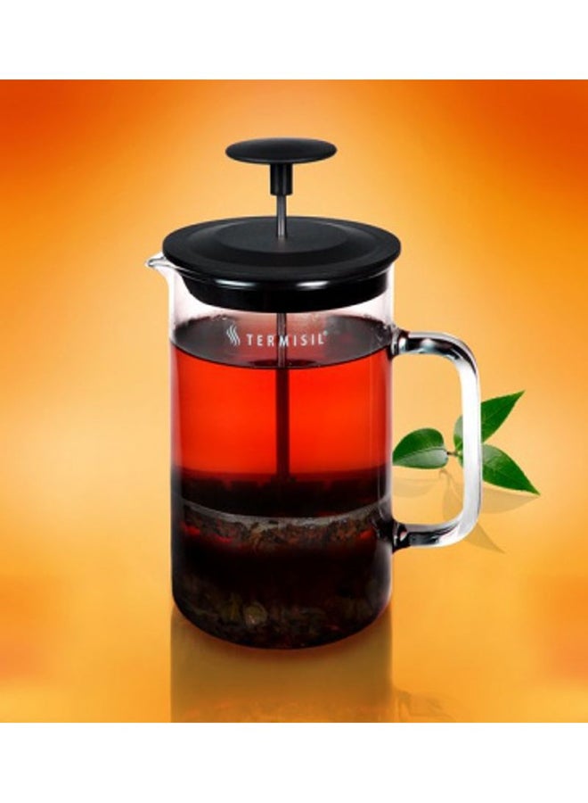 ترميسيل إبريق لضغط القهوة بمقبض زجاجي شفاف 212x123x0.314مم - Image 4
