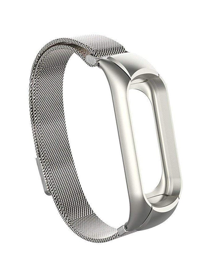 شاومي سورا بديل لساعة شاومي مي باند 3 فضي - Image 1