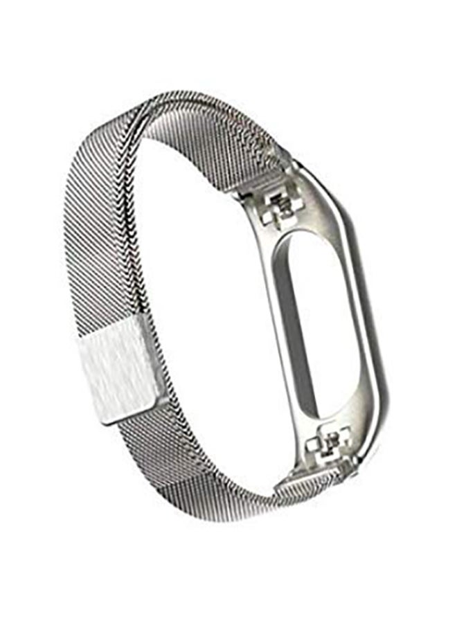 شاومي سورا بديل لساعة شاومي مي باند 3 فضي - Image 5