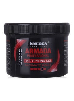 Armada Hair Gel Red Clear 500ml