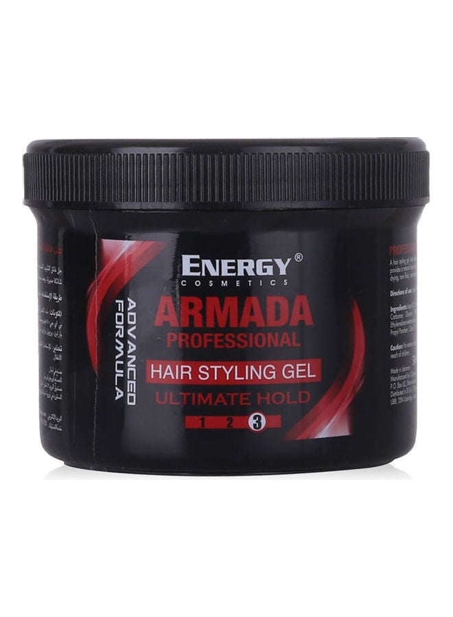 ENERGY COSMETICS - Armada Hair Gel Red Clear 500ml - Image 1