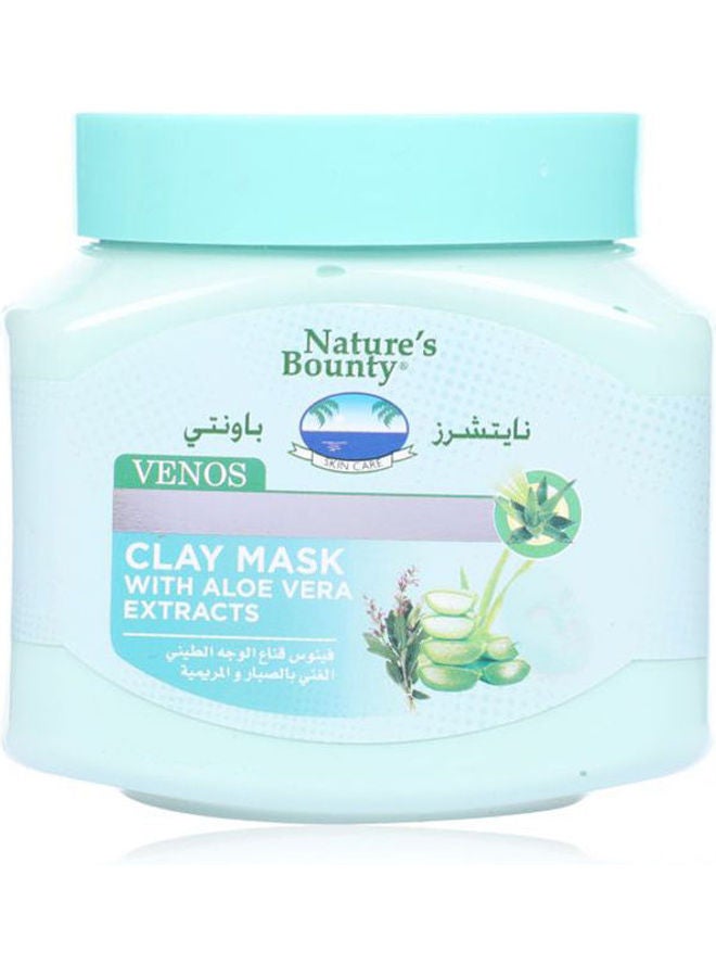 NATURE'S BOUNTY Venos Clay Face & Body Mask Aloevera 300ml 