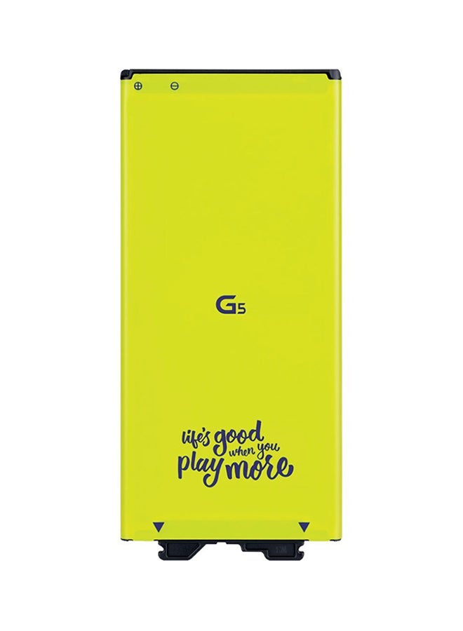 إل جي - بطارية بديلة لهاتف إل جي H850 Bl-42D1F 2800.0 mAh أصفر - Image 1