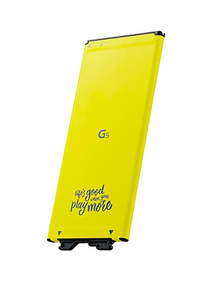 إل جي - بطارية بديلة لهاتف إل جي H850 Bl-42D1F 2800.0 mAh أصفر - Image 1