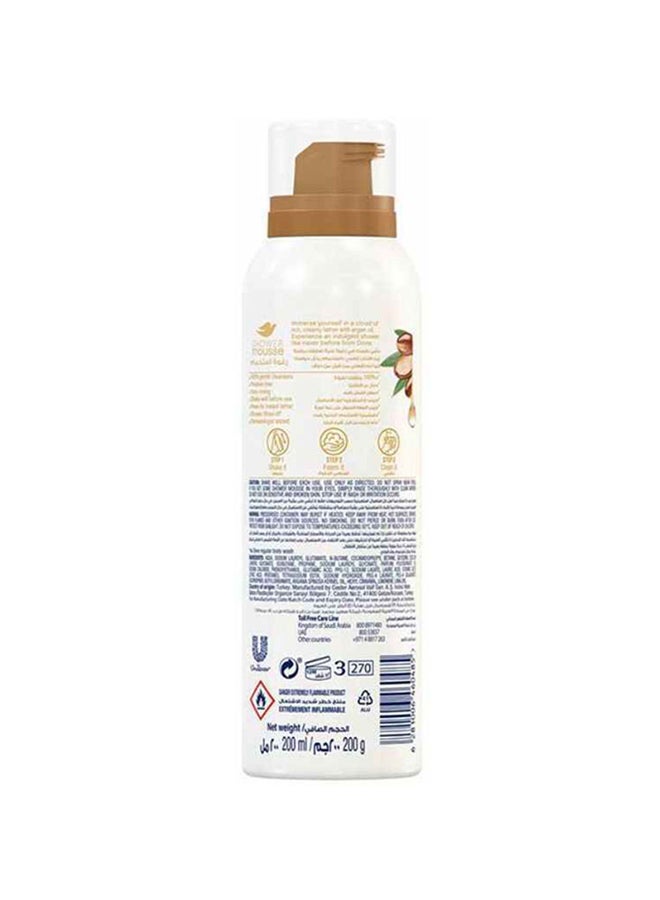 دوف رغوة استحمام بزيت الأرجان 200ملليلتر - Image 2