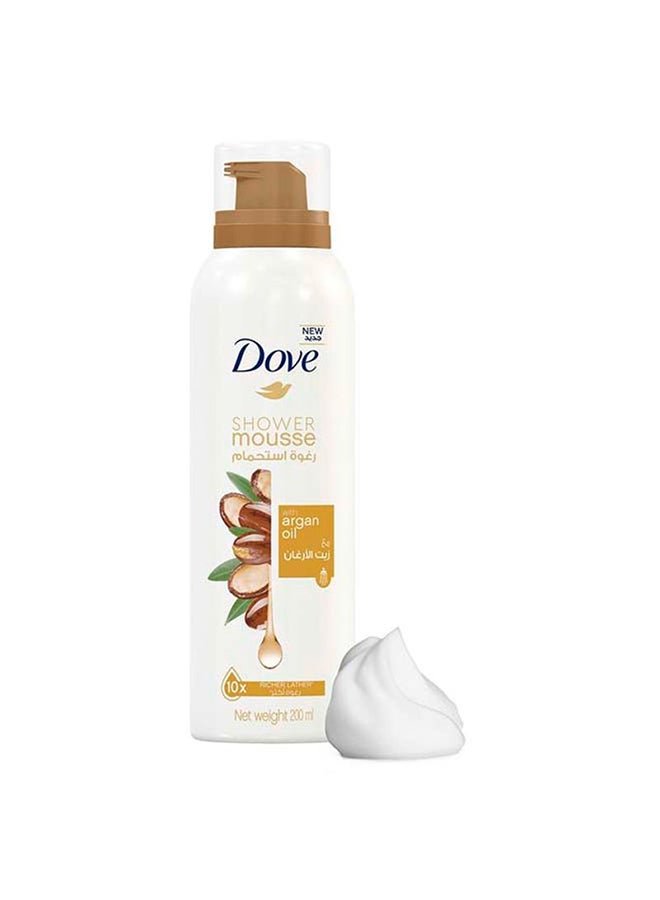 دوف رغوة استحمام بزيت الأرجان 200ملليلتر - Image 4