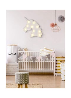 Salla Unicorn Head Night Light 25x24.5cm  - Image 4