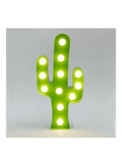 Salla Metal Cactus Marquee Led Night Light 30x15cm  - Image 2