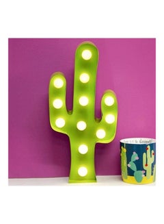 Salla Metal Cactus Marquee Led Night Light 30x15cm  - Image 4