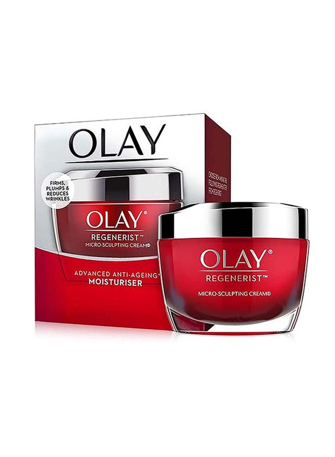 Olay - Regenerist Micro-sculping Cream Red 50ml - Image 1