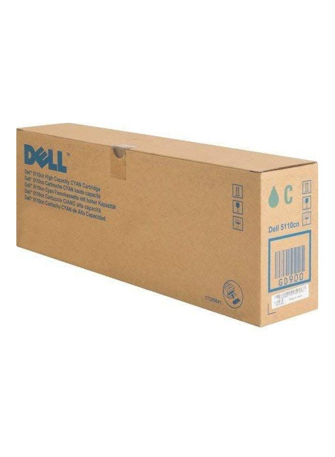 DELL - Replacement Toner Cartridge For Dell 5110cn Color Laser Printer Cyan - Image 1