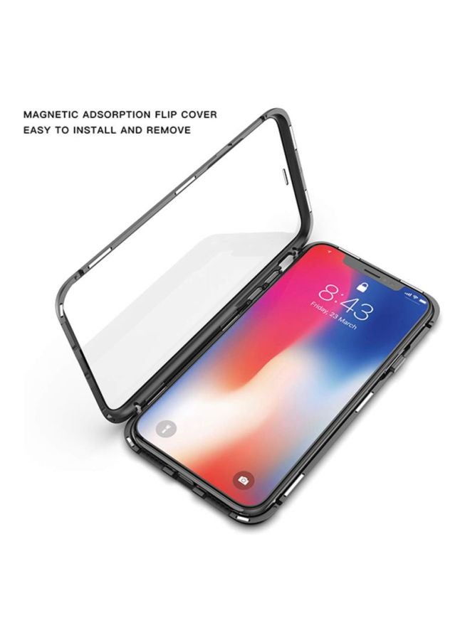 LNKOO Magnetic Adsorption Case For Apple iPhone XR Black/Clear  - Image 5