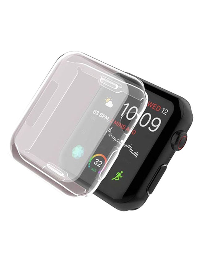 Ozone Silicone Gel Case Protector For Apple Watch Clear - Image 1