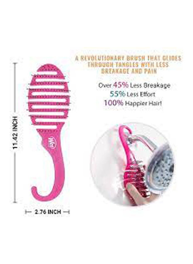 فرشاة الشعر شاور فليكس وردي 1.77 x 2.76 x 11.42بوصة - Image 2