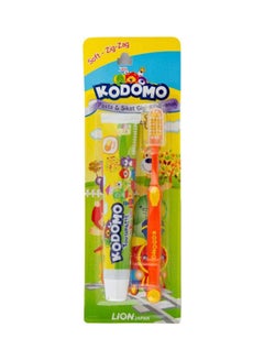 Kodomo Toothpaste Gel & Toothbrush For Kids 