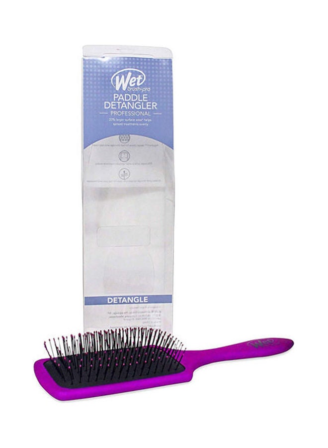 Wet Brush Paddle Detangler Purple 22.8cm - Image 2