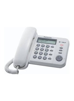 باناسونيك هاتف KX-TS560 به ميزة تعريف هوية المتصل أبيض  - Image 2