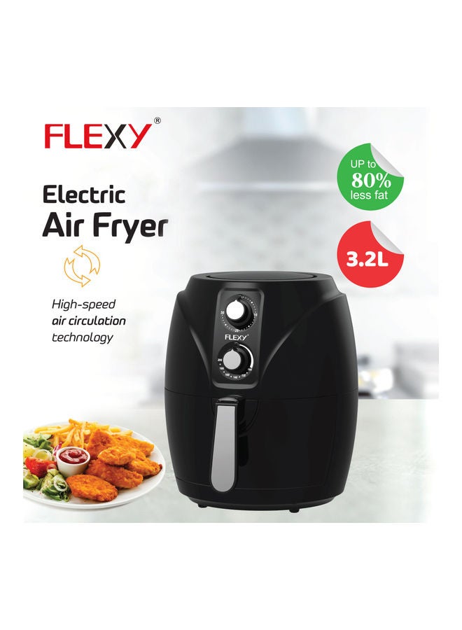 Flexy Electric Air Fryer 3.2 L 1400 W FAF3L2 Black - Image 3