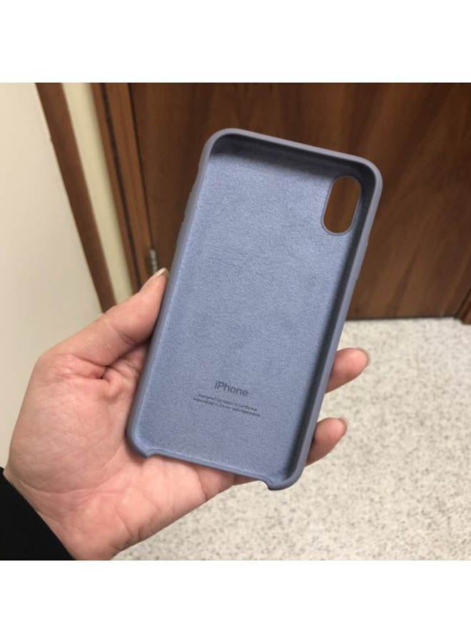 ابل  غطاء حماية واق لهاتف أبل آيفون XS ماكس لافندر رمادي - Image 3